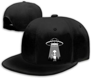 UFO Aliens Snapback Hat - Funny Graphic Design