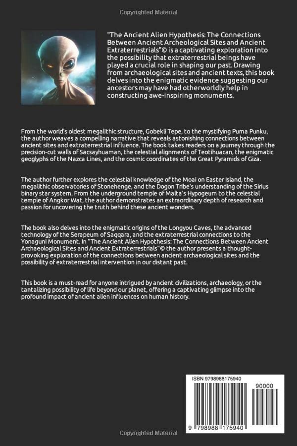 Connections Between Ancient Archeological Sites and Extraterrestrials