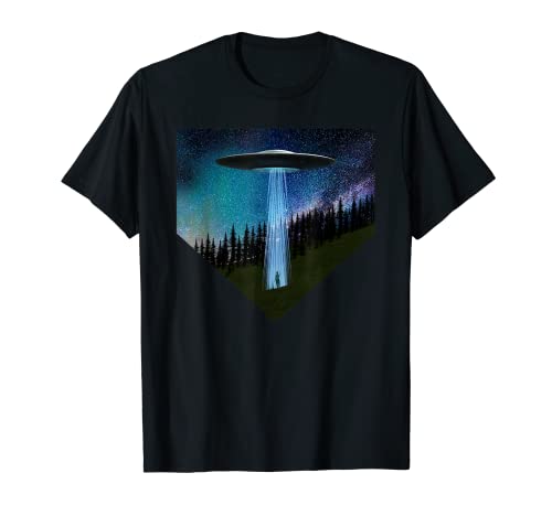 UFO Abduction Alien Conspiracy T-Shirt