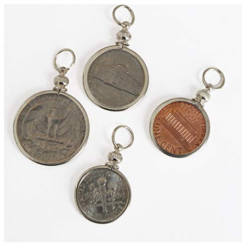 Silverton Set of 4 Ufology UFO Coin Holders