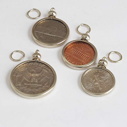 Silverton Set of 4 Ufology UFO Coin Holders