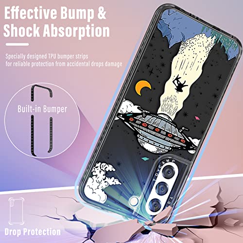 Alien UFO Design Samsung Galaxy S21 Plus Case