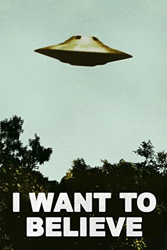 I Want To Believe UFO Art Print