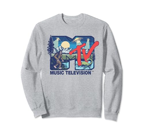 Cryptid MTV Logo UFO Aliens Nessie Sweatshirt