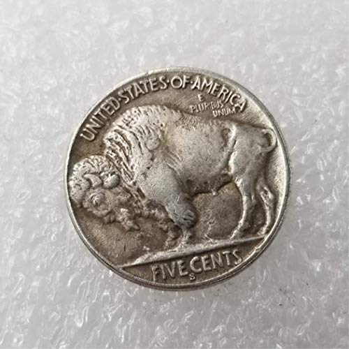 E.T Alien & Bull UFO Coin - Silver Plated Replica