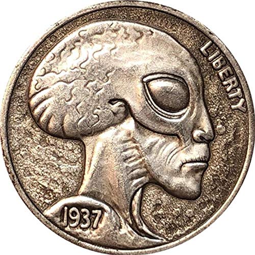 1937 Alien Head Coin Collection - UFO Theme