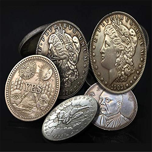 1937 Alien Head Coin Collection - UFO Theme