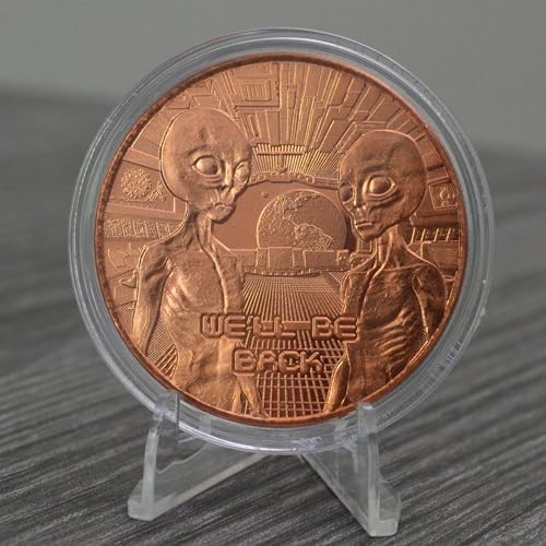 Alien Return: 1 oz UFO Copper Round - Collectible