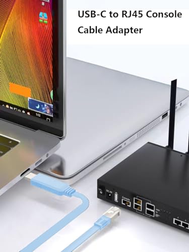 USB C to RJ45 Console Cable for Networking Devices