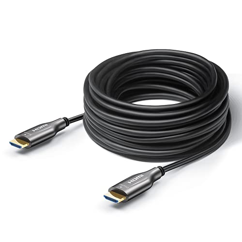 EVAIO Fiber Optic HDMI Cable 100ft, 4K, HDR10