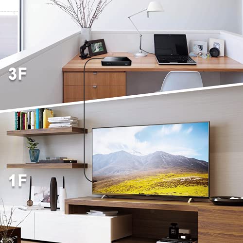 EVAIO Fiber Optic HDMI Cable 100ft, 4K, HDR10