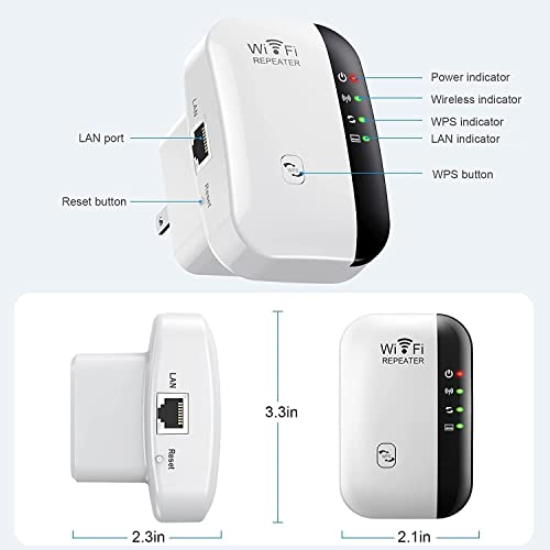 WiFi Extender: Boost Signal to 5000sq.ft for 50 Devices