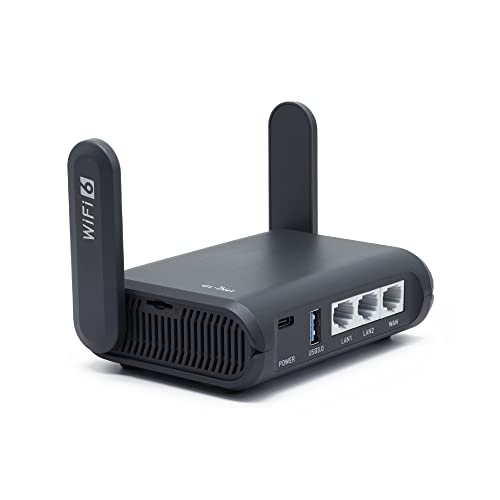 GL.iNet GL-AXT1800 Wi-Fi 6 Travel Router with VPN