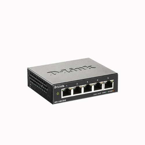 D-Link 5-Port Gigabit Smart Managed Switch | VLANs