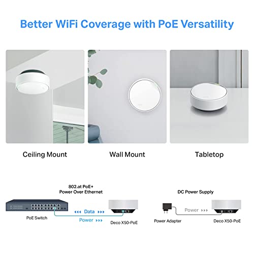 TP-Link Deco AX3000 PoE Mesh WiFi System