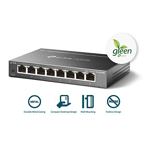 TP-Link 8 Port Gigabit Switch | Smart Managed