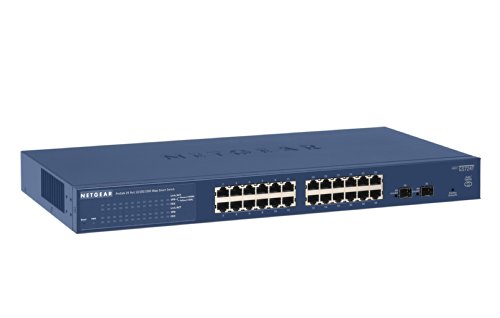 NETGEAR 26-Port Gigabit Smart Switch (GS724Tv4) - Managed