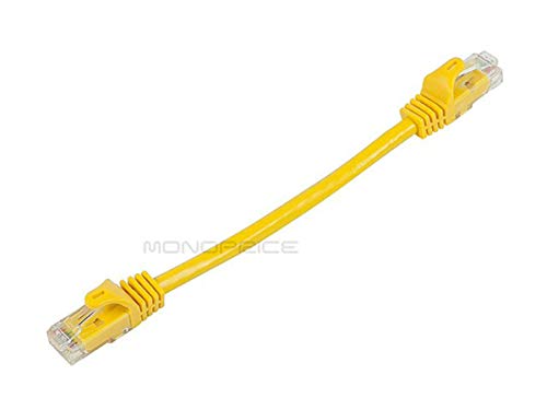 Yellow Flexboot Series Cat6 Ethernet Patch Cable