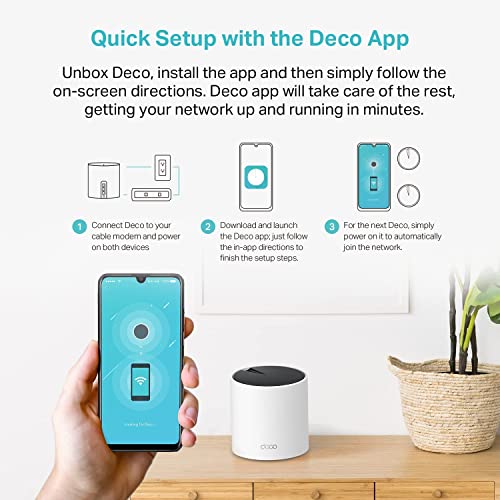 TP-Link Deco AX3000 Mesh System - 3-Pack