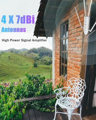 WAVLINK AC1200 Outdoor WiFi Range Extender Waterproof