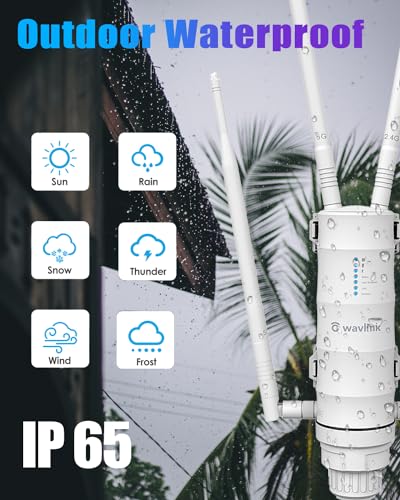 WAVLINK AC1200 Outdoor WiFi Range Extender Waterproof