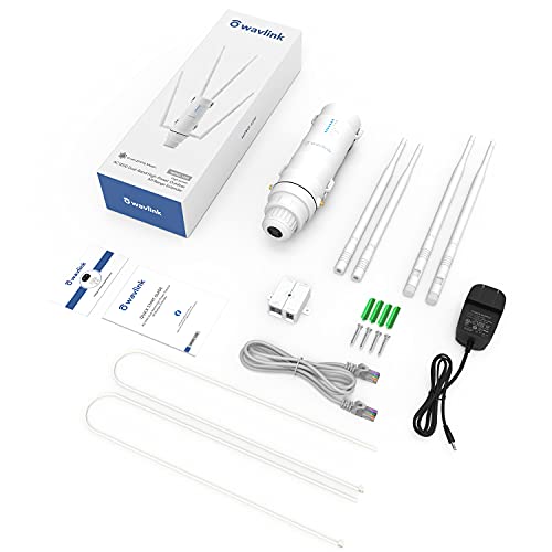 WAVLINK AC1200 Outdoor WiFi Extender Dual Band 2.4GHz/5GHz