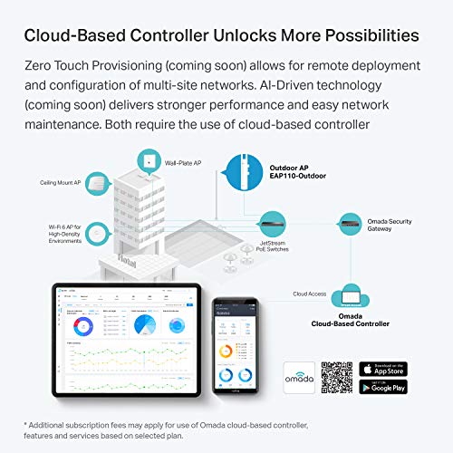 TP-Link EAP110-Outdoor V3 Wireless Access Point Cloud Integration