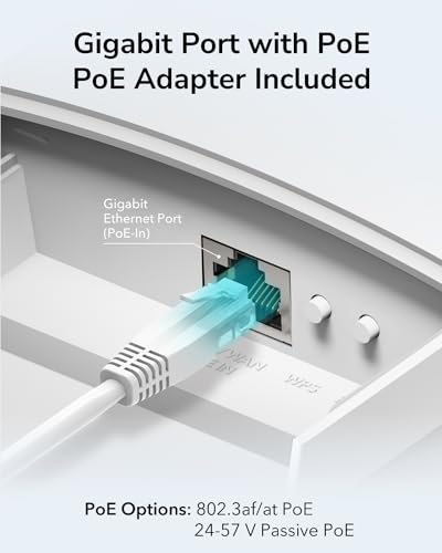 Cudy AC1200 Outdoor WiFi Extender with Gigabit RJ45