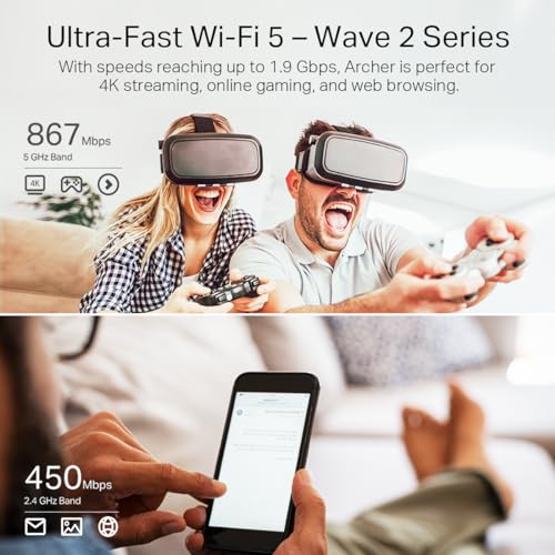 TP-Link AC1900 Smart WiFi Router - Dual Band, Gigabit速, MU-MIMO