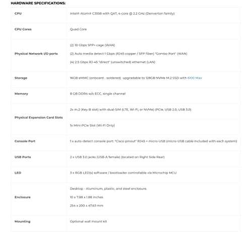 Netgate 6100 Router with pfSense+ Software and VPN