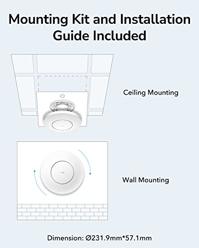 Cudy AC1200 Gigabit Wireless Access Point with Mesh