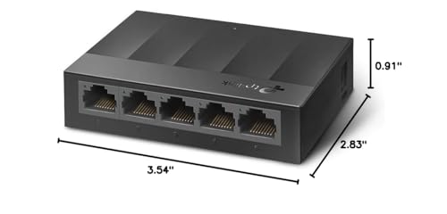 TP-Link Gigabit Ethernet Switch | Desktop Splitter | Plug & Play