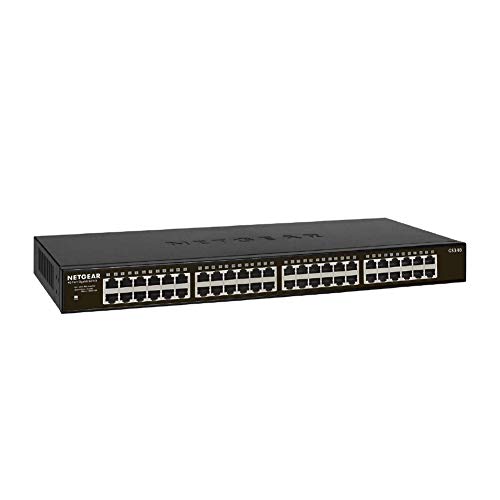 NETGEAR 48-Port Gigabit Ethernet Switch - Silent Operation