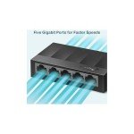 TP-Link Gigabit Ethernet Switch | Desktop Splitter | Plug & Play