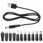 Universal USB to DC Charging Cable for Multiple Devices