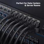 Black 25 ft Cat 6 Ethernet Cable