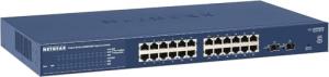 NETGEAR 26-Port Gigabit Smart Switch (GS724Tv4) - Managed
