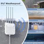 Outdoor AX1800 WiFi 6 Access Point with PoE