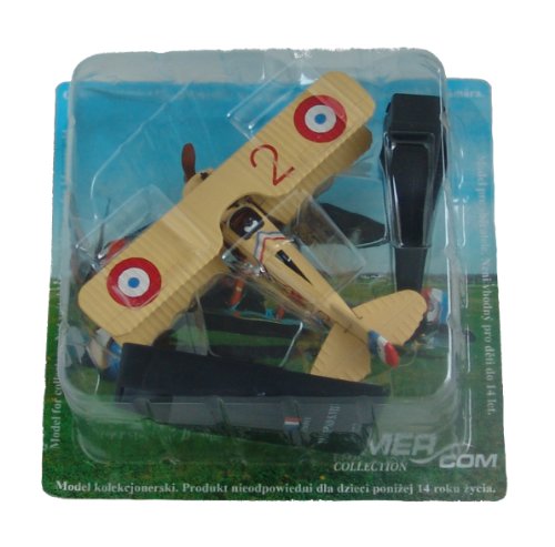 SPAD S.VII Fighter Aircraft 1:72 Diecast Model