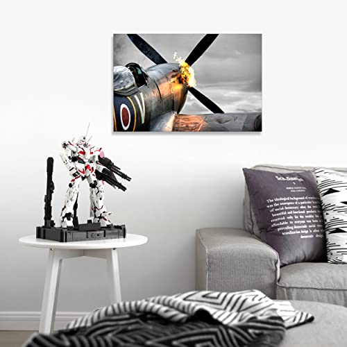 RAF Spitfire World War 2 Canvas Wall Art