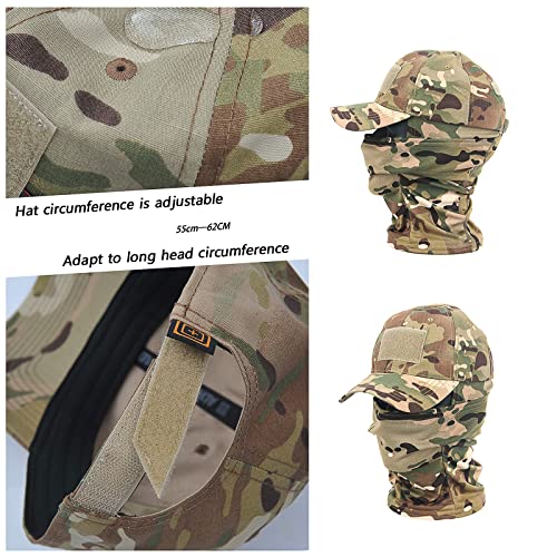 Aviation Camo Cap, Multicam Military Hat - Unisex