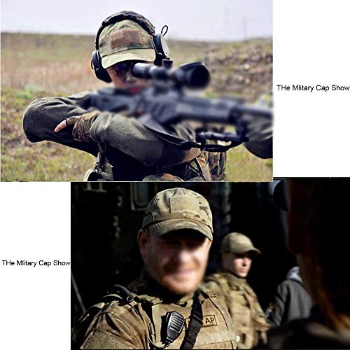 Aviation Camo Cap, Multicam Military Hat - Unisex