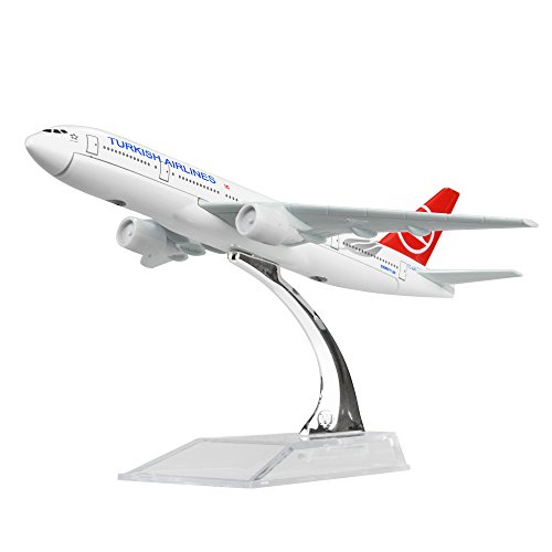 Turkish Boeing 777 Diecast Plane Model: Decorative Gift