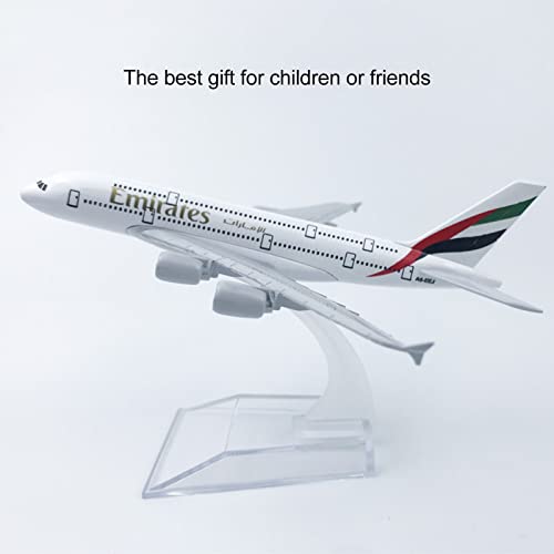 ZJchao A380 Plane Model with Display Stand