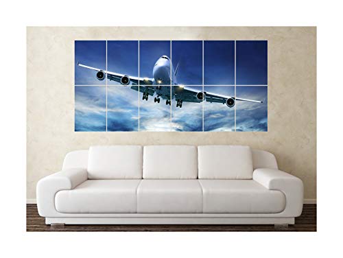 747 Jumbo Jet Aviation Wall Poster - Airliner Memorabilia