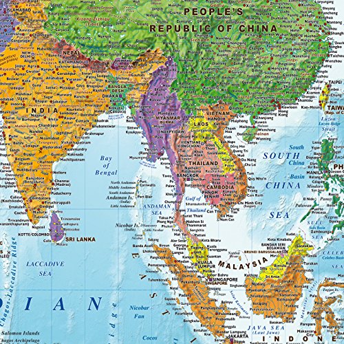 Aviation History World Map - XXL Giant Poster