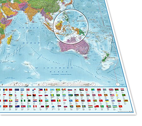 Aviation History World Map - XXL Giant Poster
