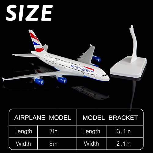 1/300 Scale British Airways Airbus 380: Aviation History