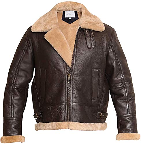 Men's Marco Enzolani B3 Aviator Shearling Bomber