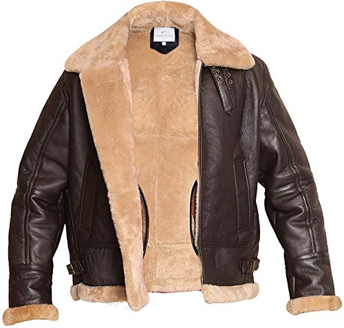 Men's Marco Enzolani B3 Aviator Shearling Bomber